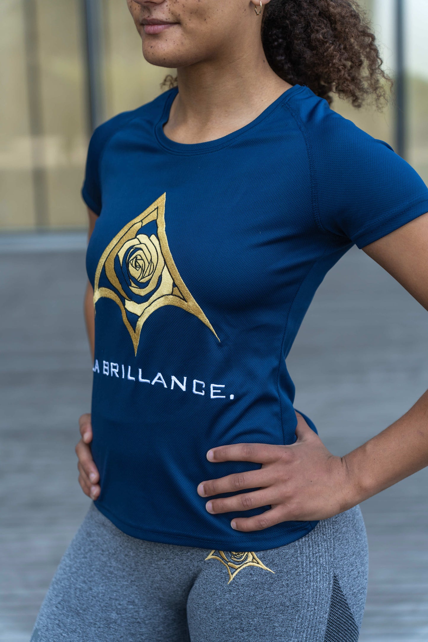 T-shirt AMAZONE Beu marine