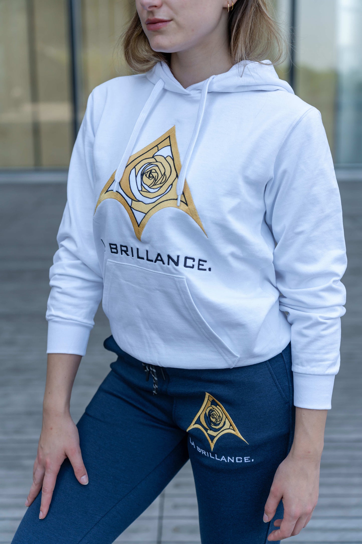Hoodie AMAZONE Blanc