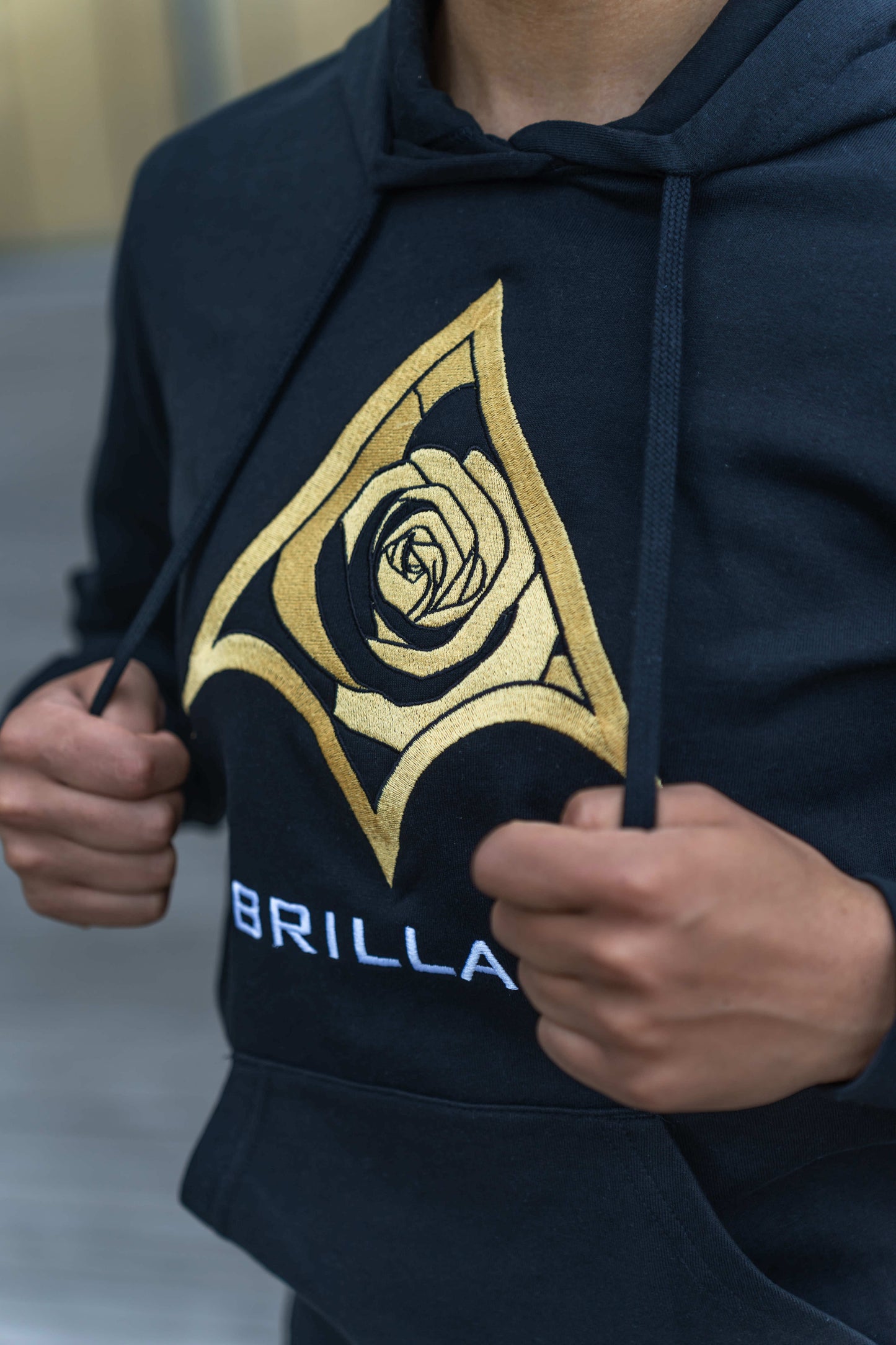Hoodie AMAZONE noir
