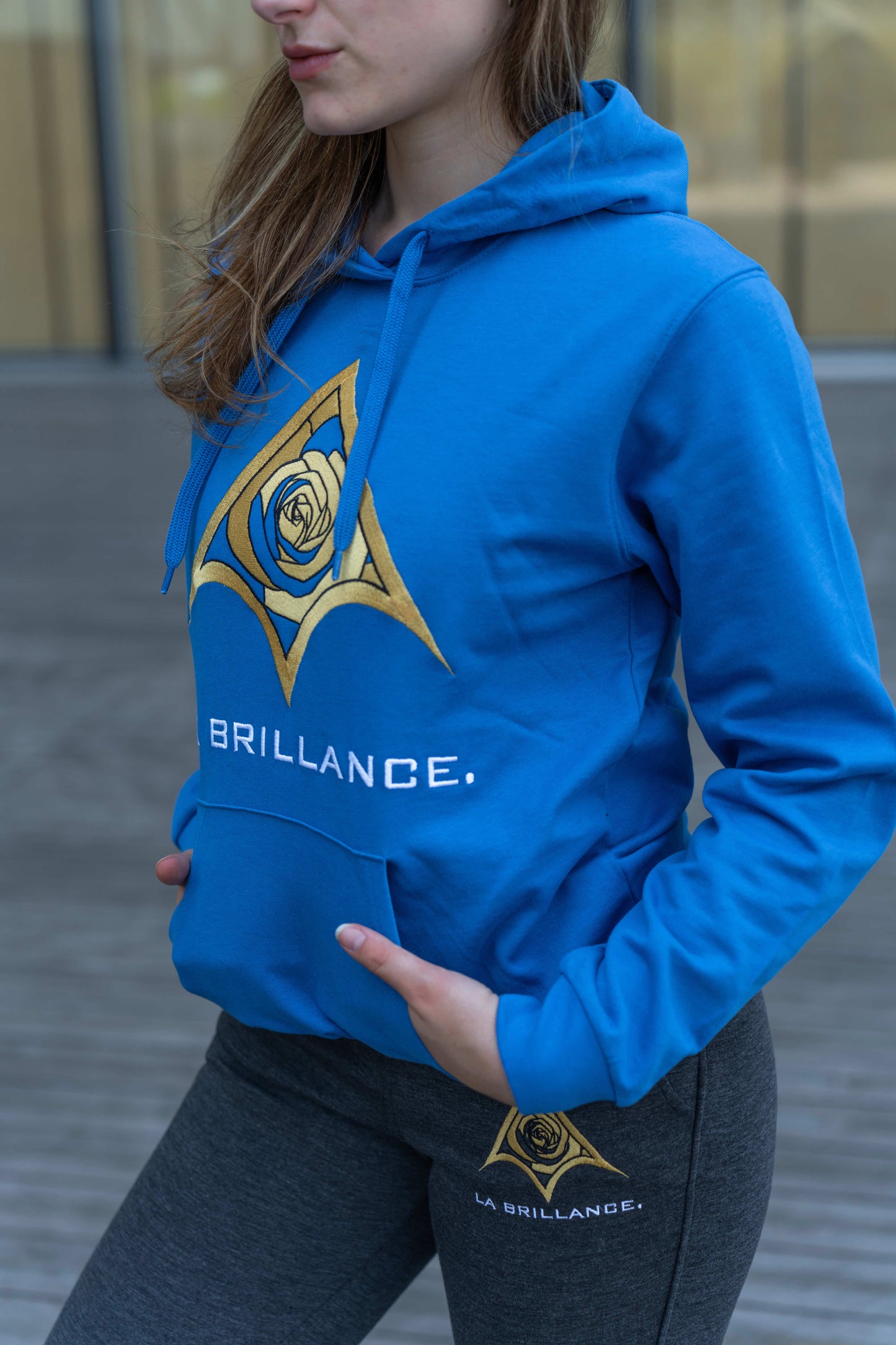 Hoodie AMAZONE Bleu roi