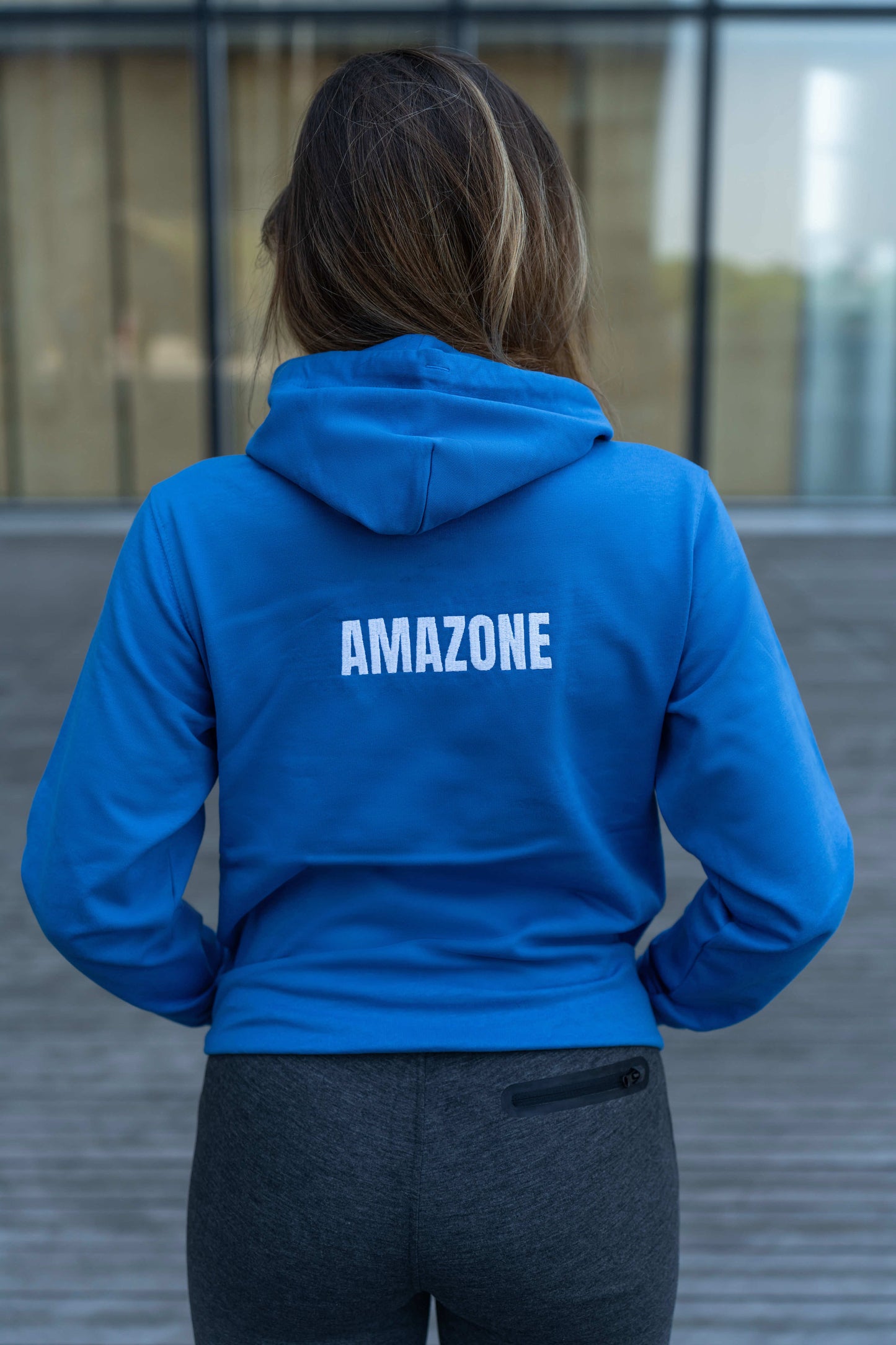 Hoodie AMAZONE Bleu roi