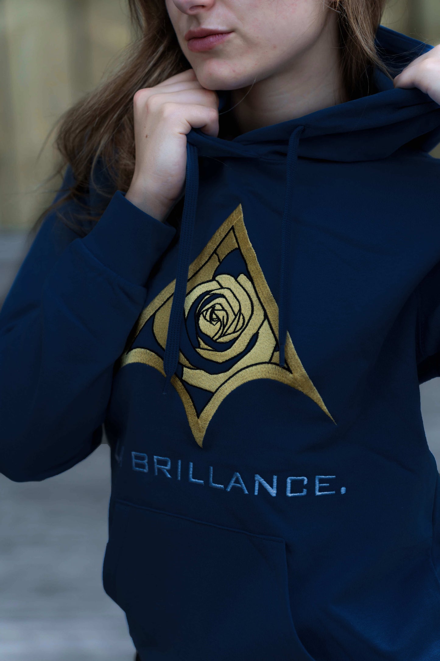 Hoodie AMAZONE Bleu marine