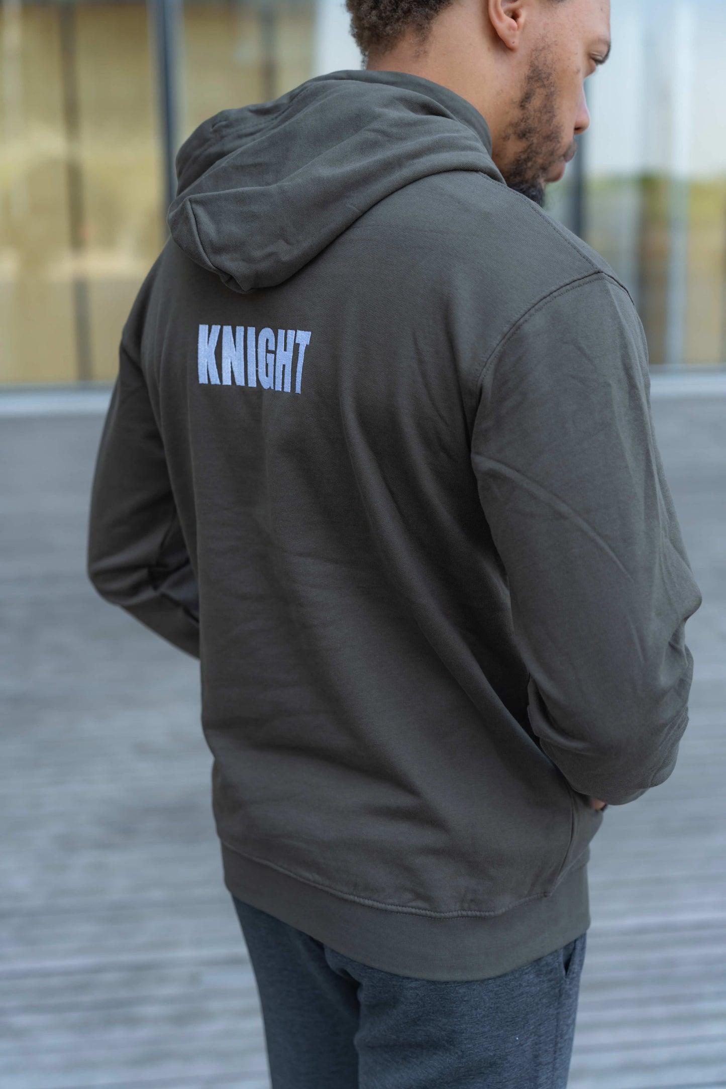 Hoodie KNIGHT Kaki