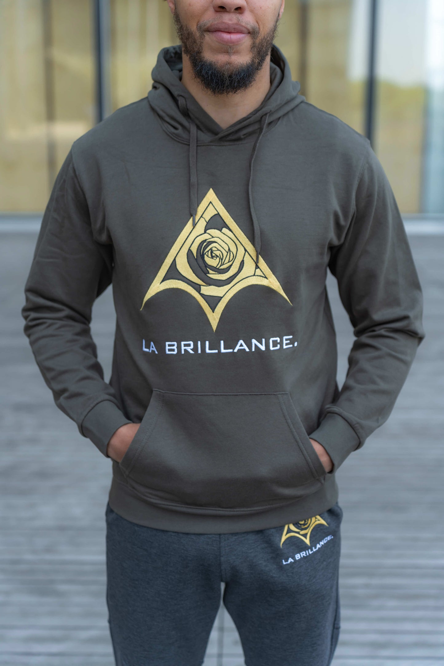 Hoodie KNIGHT Kaki