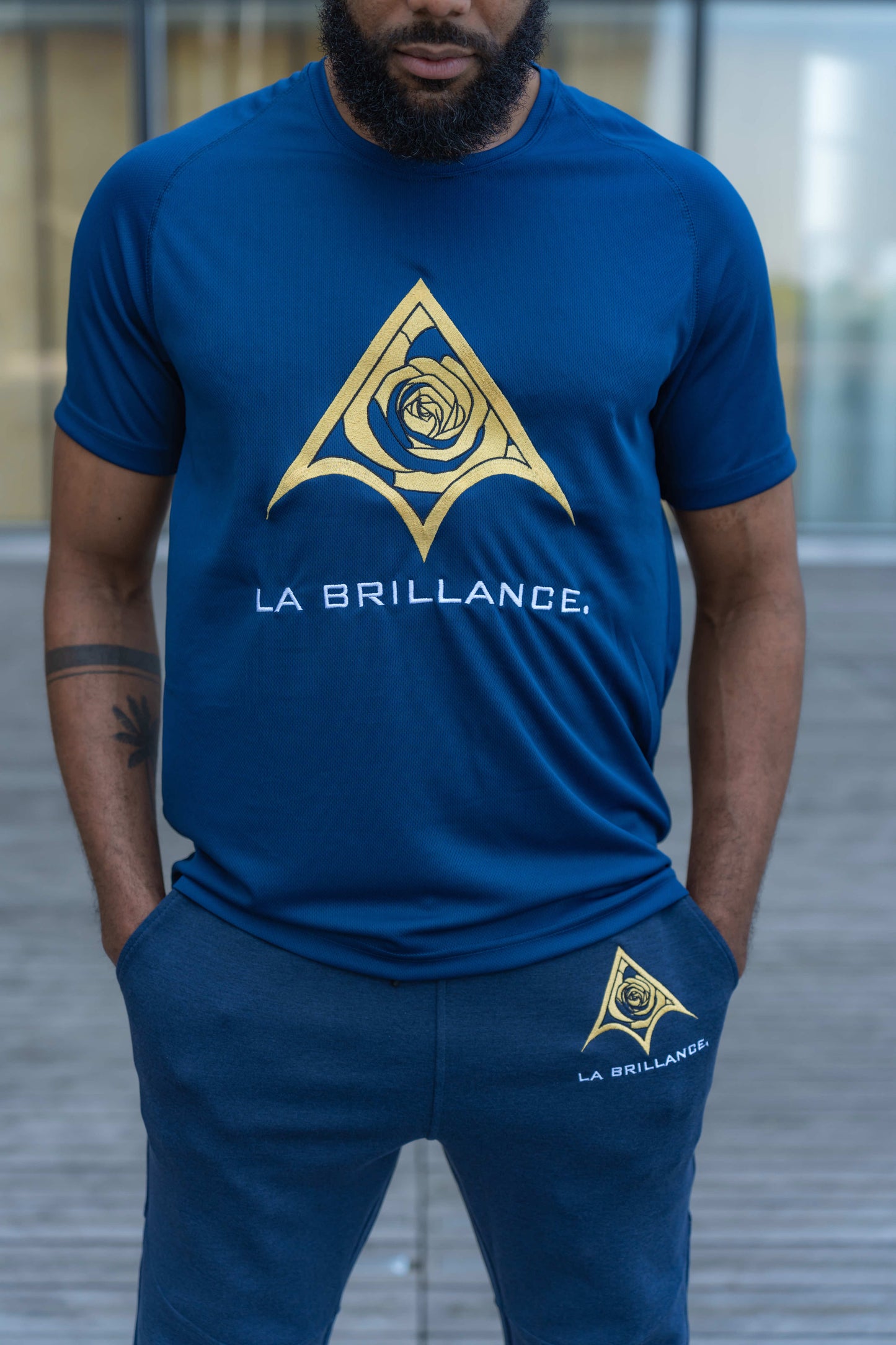 T-Shirt KNIGHT Bleu marine